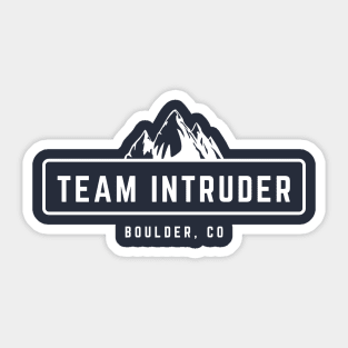 Team Intruder Sticker